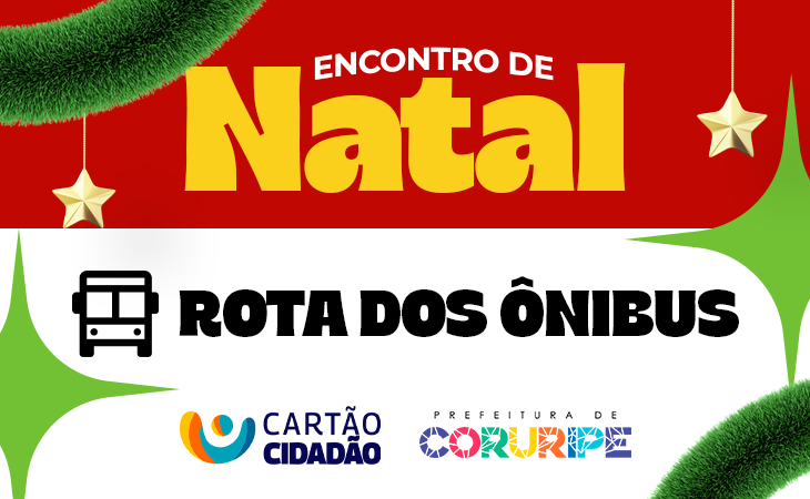 Natal do Cartão Cidadão: Prefeitura divulga rotas e horários dos ônibus gratuitos